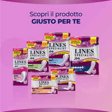 Carica l'immagine nel visualizzatore di Gallery, Lines Specialist Lady Extra, Assorbenti per Incontinenza Donna, con Tecnologia Zero Odore e Barriere Laterali Protettive