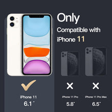 Carica l'immagine nel visualizzatore di Gallery, JETech Cover Magnetica per iPhone 11, Trasparente