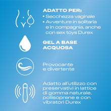 Carica l'immagine nel visualizzatore di Gallery, Durex Gel Fresh Lubrificante Intimo a Base D’Acqua, Effetto Fresco, 50 ml