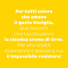 Carica l'immagine nel visualizzatore di Gallery, Oreo Golden, Biscotti con Ripieno di Crema alla Vaniglia, Il tuo Oreo in Versione Bianca, 154g (1 confezione da 154g)