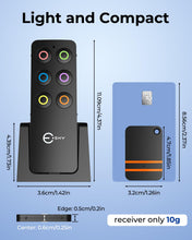 Carica l'immagine nel visualizzatore di Gallery, Esky Localizzatore Chiavi, trasmettitore wireless con 6 ricevitori RF localizzatore per animali domestici chiavi o porta