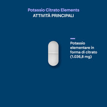 Carica l'immagine nel visualizzatore di Gallery, Potassio - Citrato di Potassio - 2880mg - 180 Compresse - Muscolo