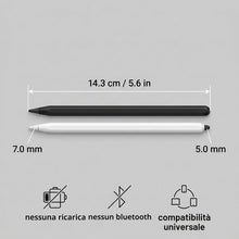 Carica l'immagine nel visualizzatore di Gallery, 2 Pezzi Penna per Tablet Universale, Pennino Touch Screen in Silicone ad Alta Sensibilità per, e, Stilo Capacitiva 14.3c