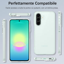 Carica l'immagine nel visualizzatore di Gallery, Cover per Samsung Galaxy A27 5G, Con 2 Vetro Temperato Pellicola Protettiva, Custodia per Cellulare in Silicone PC Antig