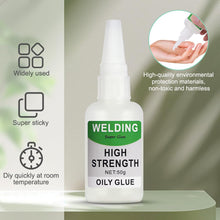 Carica l'immagine nel visualizzatore di Gallery, Flintronic Super Colla, 3 Pezzi Colla Ad Olio Ad Alta Resistenza, Colla Forte Istantanea, Per Plastica, Vetro, Lgno, Pie