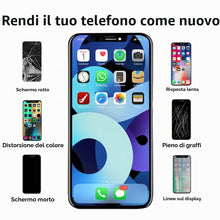 Carica l'immagine nel visualizzatore di Gallery, Display per iPhone 11, Schermo LCD FHD COF 6,1", Touch Screen Integrato