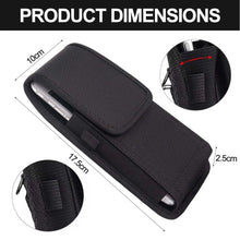 Carica l'immagine nel visualizzatore di Gallery, Porta Cellulare Da Cintura Tattico, Nero, Standard, Compatibile Con Sistema Molle, Custodia Universale Per Smartphone, B