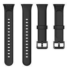 Carica l'immagine nel visualizzatore di Gallery, WD&amp;CD Cinturini Compatibile per Mi Band 7 Pro - 2 Pezzi in Silicone Sportivo Colorato Regolabile per Xiaomi Band (Nero)