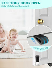 Carica l'immagine nel visualizzatore di Gallery, LINKWAY Cuneo Fermaporta per Pavimento,Antiscivolo, Durevoli e Resistenti,Fermaporta Gomma, Ferma Porta per Tutte le Sup