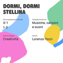 Carica l'immagine nel visualizzatore di Gallery, FABA Personaggio Sonoro – Dormi, dormi stellina