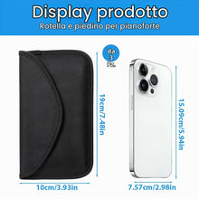Carica l'immagine nel visualizzatore di Gallery, 3 Pezzi Gabbia Faraday, Cell Phone Signal Blocker, Custodia Chiave Auto Schermata, Rfid Signal Blocker Bag, Sacchetto di