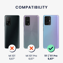 Carica l'immagine nel visualizzatore di Gallery, kwmobile Custodia Compatibile con Xiaomi 11T / 11T Pro Cover - Back Case per Smartphone in Silicone TPU - Protezione Gom