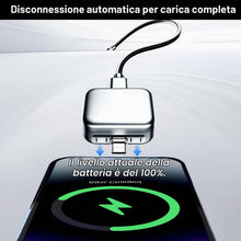 Carica l'immagine nel visualizzatore di Gallery, Adattatore di ricarica intelligente, 140 W, ricarica rapida, protezione da sovraccarico, disconnessione automatica, per 