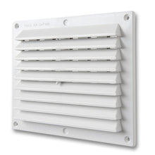 Carica l'immagine nel visualizzatore di Gallery, La Ventilazione BDR1714B Griglia di Ventilazione in Plastica Rettangolare da Sovrapporre, Bianco, 175x146 mm