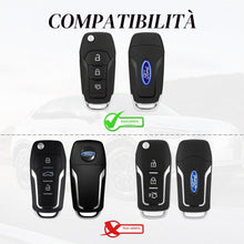 Carica l'immagine nel visualizzatore di Gallery, Cover Chiave Auto per Ford Fiesta Puma Ka Kuga Focus Ecosport Edge