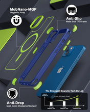 Carica l'immagine nel visualizzatore di Gallery, MobNano cover for iPhone 13/14 magnetica, compatibile con MagSafe, cover magnetica colorata per iPhone 13/14, Protezione