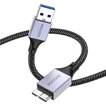 Carica l'immagine nel visualizzatore di Gallery, MOGOOD Cavo Hard Disk Esterno 0.5M USB 3.0 Micro-B per WD Elements Seagate