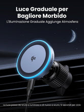 Carica l'immagine nel visualizzatore di Gallery, UGREEN MagFlow Qi2 15W Caricatore Wireless Supporto Auto Magnetico