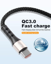 Carica l'immagine nel visualizzatore di Gallery, SIQIWO Cavo Multi USB C a Ricarica Rapida 1.2M, Cavo Splitter USB C QC 3.0(3A), Cavo di Ricarica 4 in 1 con 4 Porte di T