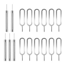 Carica l'immagine nel visualizzatore di Gallery, Lmyzcbzl Strumento Rimozione della Scheda SIM, 17 PCS Perno di Espulsione Vassoio di Carte SIM, Strumenti per la Rimozio
