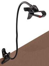 Carica l'immagine nel visualizzatore di Gallery, System-S Supporto per smartphone con collo di cigno in metallo da 45 cm, morsetto da tavolo con apertura di 5 cm, pinza 