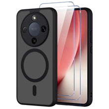 Carica l'immagine nel visualizzatore di Gallery, Pnakqil Magnetica Cover per Honor Magic 8 Lite Compatibile con MagSafe con 2 Vetro Temperato,Custodia Traslucida Opaca P