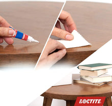 Carica l'immagine nel visualizzatore di Gallery, Loctite Scollatutto, Rimuovi colla in tubetto per tutte le superfici, Rimuove qualsiasi colla cianoacrilica, colla gel, colla trasparente, Rimuovi etichette e residui adesivi, 1x5g