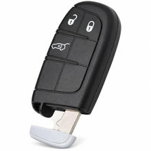 Carica l'immagine nel visualizzatore di Gallery, Guscio Chiave 3 Pulsanti per Fiat 500X Jeep Renegade Compass, Lama SIP22