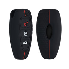 Carica l'immagine nel visualizzatore di Gallery, kwmobile Custodia Coprichiave Compatibile con Ford con 3 tasti Keyless Go Cover - Copri Telecomando Chiave Auto - Copri 
