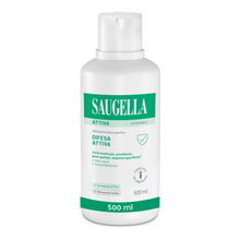 Carica l'immagine nel visualizzatore di Gallery, Saugella Active Detergente Intimo Antibatterico, 500 ml