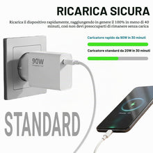 Carica l'immagine nel visualizzatore di Gallery, Caricatore Rapido 90W con Cavo USB C 6A 2M per Xiaomi