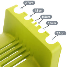 Carica l'immagine nel visualizzatore di Gallery, com-four® 2X Portagomma - portagomma per Giardino, Cantina e tettoia - Supporto a Parete per Tubo da Giardino (2 Pezzi -