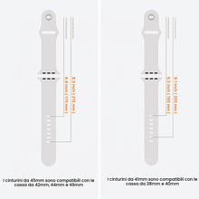 Carica l'immagine nel visualizzatore di Gallery, C1B per Cinturino Apple Watch 40mm 44 mm 46mm 42mm 45mm 41mm 38mm 49mm Se Ultra 2 Serie 10 9 8 7 6 5 4 3 Band Bracciale 