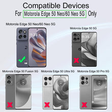 Carica l'immagine nel visualizzatore di Gallery, Ibywind Vetro Temperato per Motorola Edge 50 Neo/60 Neo 5G,2 Pezzi Durezza 9H PellicolaProtettiva con Protezione Fotocam