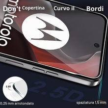 Carica l'immagine nel visualizzatore di Gallery, per Motorola Moto G15/G15 Power 5G Pellicola Vetro Temperato, 2 Pezzi Pellicola Protettiva + 2 Pezzi Pellicola Fotocamer