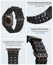 Carica l'immagine nel visualizzatore di Gallery, TiMOVO Cinturino Ocean Compatibile con Apple Watch Ultra 4/3/2/1 49 mm