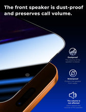 Carica l'immagine nel visualizzatore di Gallery, MAGIC JOHN Pellicola protettiva per la privacy dello schermo per iPhone 17 Pro Max, 2 pezzi, anti-spia, vetro temperato 