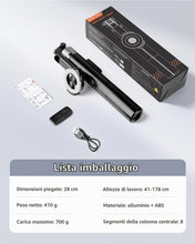Carica l'immagine nel visualizzatore di Gallery, Victiv Magnetico Treppiede Smartphone, 178cm Bastone Selfie Cavalletto per Smartphone, Portatile Treppiedi per Mag-safe 