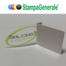 Carica l'immagine nel visualizzatore di Gallery, StampaGenerale® - 4 Pz Adesivi AntiFurto Auto "Block System" in Pvc (5,5x3,5 Cm) Sticker Deterrente Visivo Resistente e 