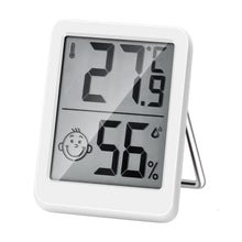 Carica l'immagine nel visualizzatore di Gallery, HORJOR Mini Termometro LCD Igrometro Professionale Digitale con Livello di Comfort Misuratore umidità per Ambiente per I