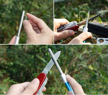 Carica l'immagine nel visualizzatore di Gallery, Coltello da giardino Hori Hori (Lite), Giardinaggio Ideale Strumento di abbattimento per giardini di scavo, Lama in acci