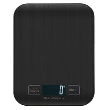 Carica l'immagine nel visualizzatore di Gallery, Bilancia Da Cucina Digitale, 10 kg, Bilancia Elettronica In Acciaio Inox, Elegante Bilancia Alimentare Ultra Sottile, Bi