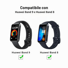 Carica l'immagine nel visualizzatore di Gallery, YLK Cinturino per Huawei Band 8/Huawei Band 9/Huawei Band 10, Cinturino di Ricambio Sportivo Classico Regolabile Compati