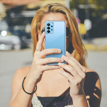Carica l'immagine nel visualizzatore di Gallery, iVoler Cover per Samsung Galaxy A32 4G, Antiurto Custodia con Paraurti in TPU Morbido e 3 Pezzi Pellicola Vetro Temperat