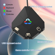 Carica l'immagine nel visualizzatore di Gallery, INF Adattatore per Tastiera e Mouse da Gioco per Console di Gioco, Adattatore per Tastiera e Mouse Compatibile con Ninte