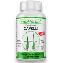 Carica l'immagine nel visualizzatore di Gallery, FITOHERBAL Biotina Capelli, Integratori per Capelli Trattamento per 4 mesi