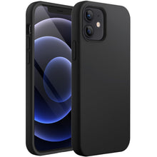 Carica l'immagine nel visualizzatore di Gallery, JETech Cover in Silicone per iPhone 12/12 Pro, Nero