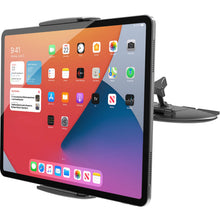 Carica l'immagine nel visualizzatore di Gallery, APPS2Car Supporto robusto per iPad per slot CD auto, supporto per tablet universale 2-in-1 da 4,7-11", supporto per iPad