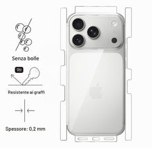 Carica l'immagine nel visualizzatore di Gallery, GIOPUEY Pellicola Protettiva Retro per iPhone 18 Pro, Protegge i lati