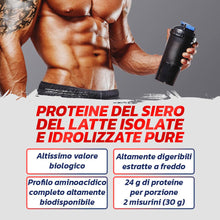 Carica l'immagine nel visualizzatore di Gallery, PROLABS – Proteine in Polvere WHEY ISO, Proteine Isolate e Idrolizzate Pure, Whey Protein Powder + Aminoacidi e Vitamina